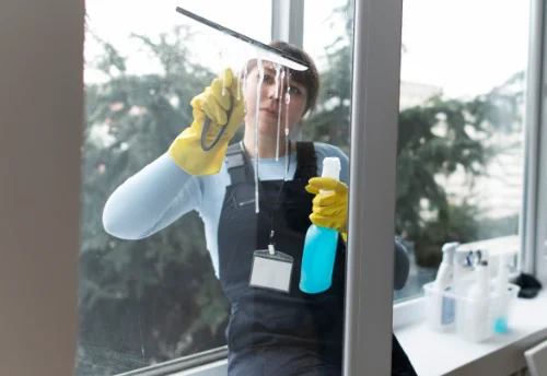 Nettoyage de vitres intérieures et extérieures à Planchez